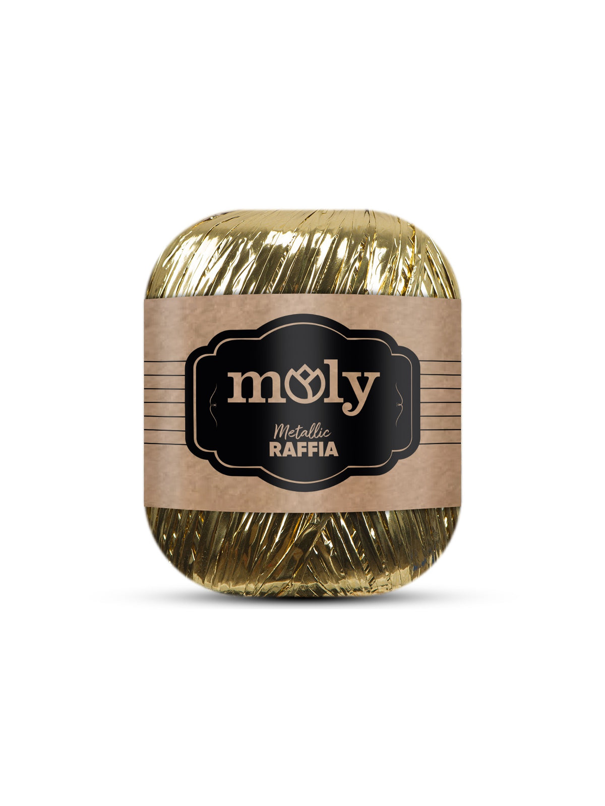 MOLY - RAFFIA METALLIC