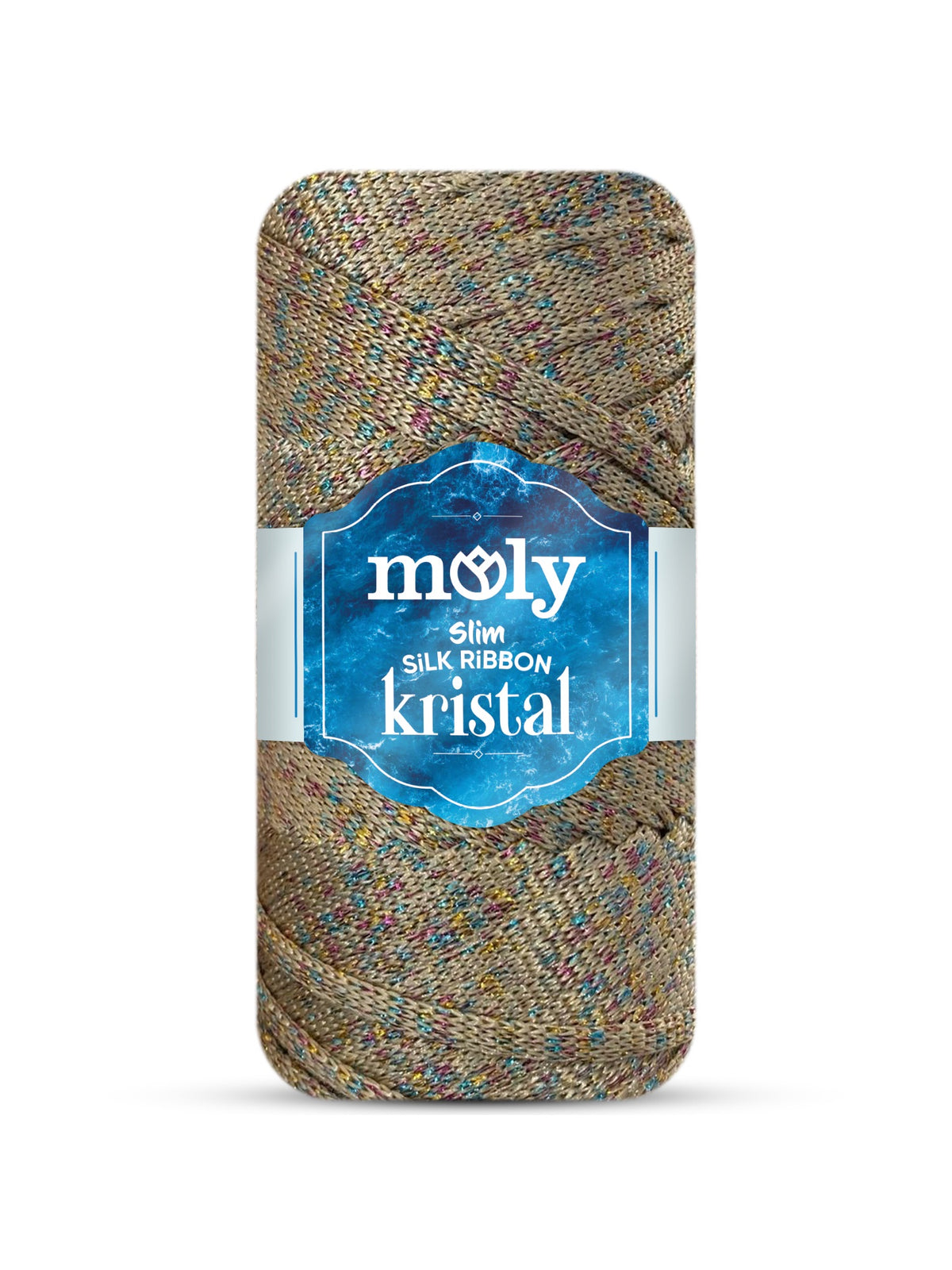 MOLY - SLİM SİLK RİBBON KRİSTAL