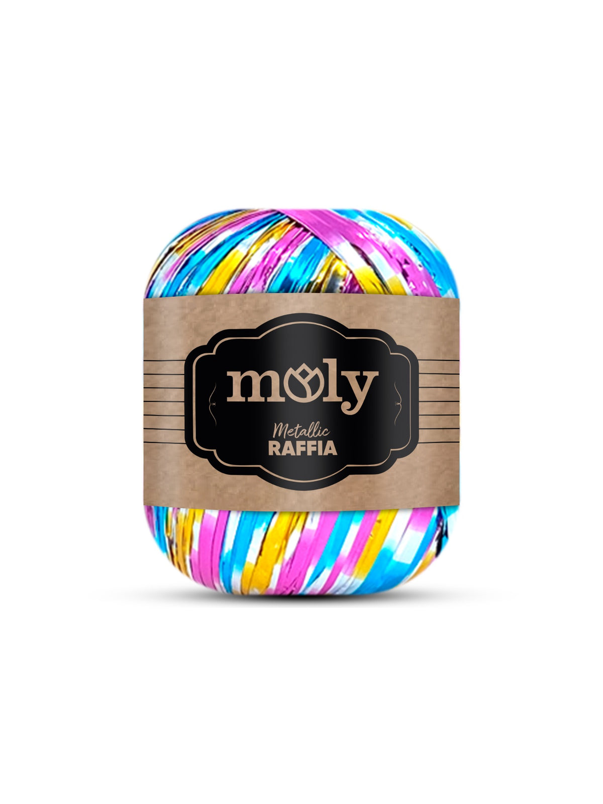 MOLY - RAFFIA METALLIC