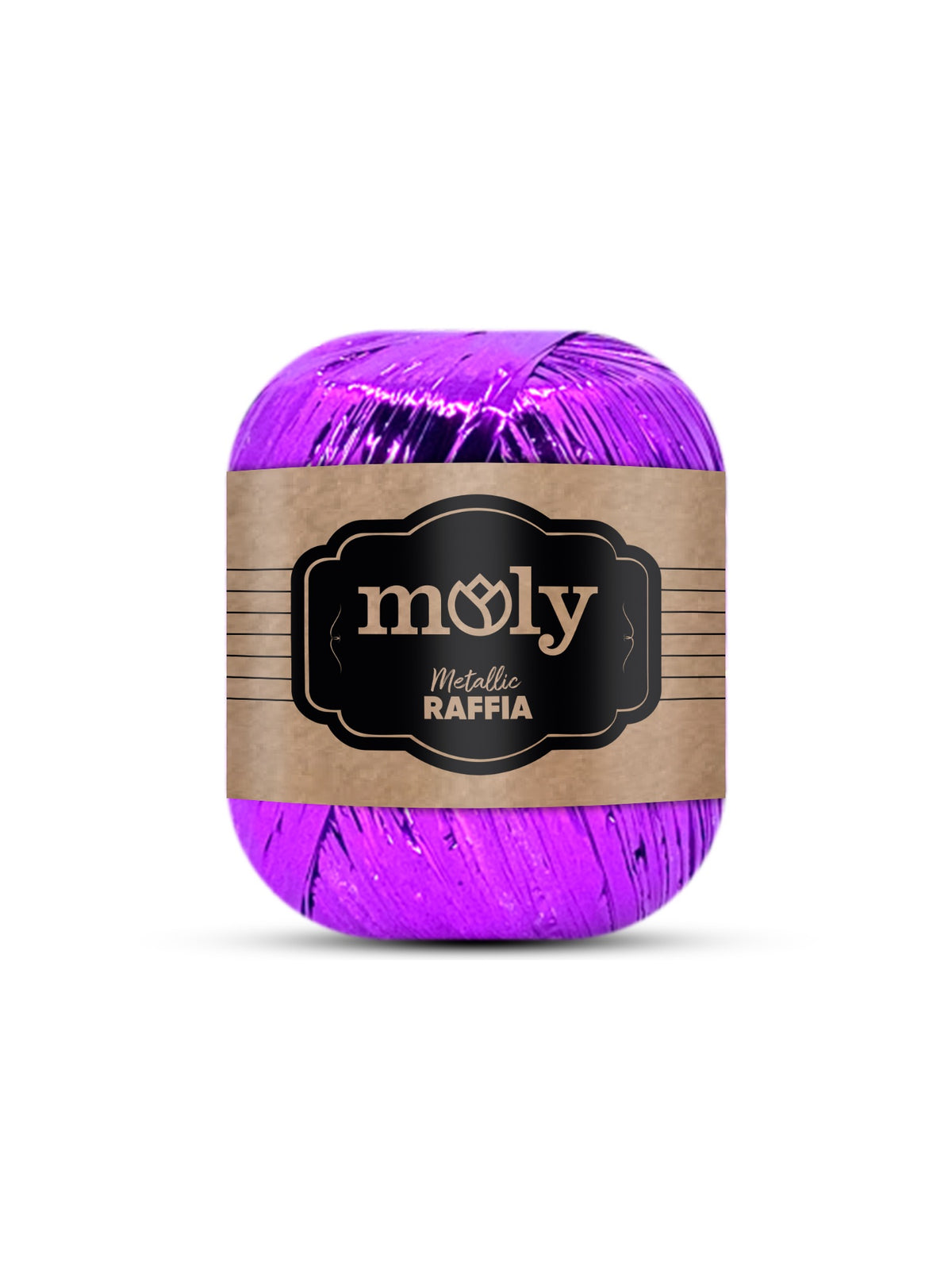 MOLY - RAFFIA METALLIC