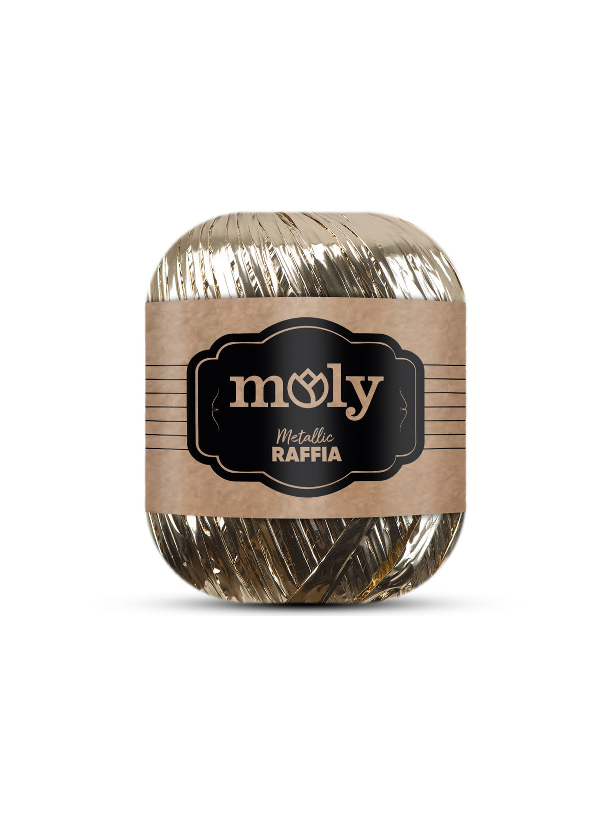 MOLY - RAFFIA METALLIC