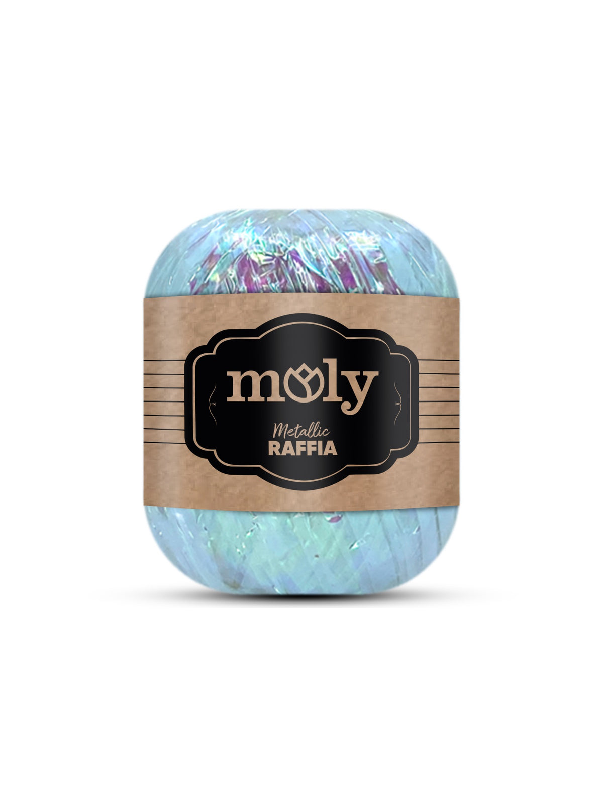 MOLY - RAFFIA METALLIC