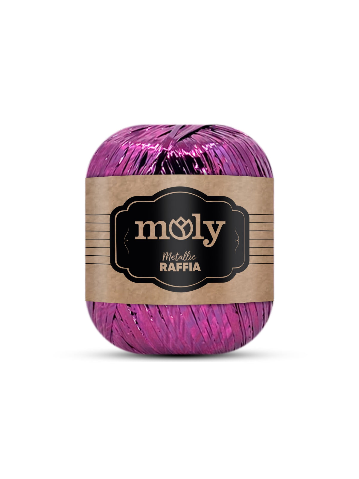 MOLY - RAFFIA METALLIC