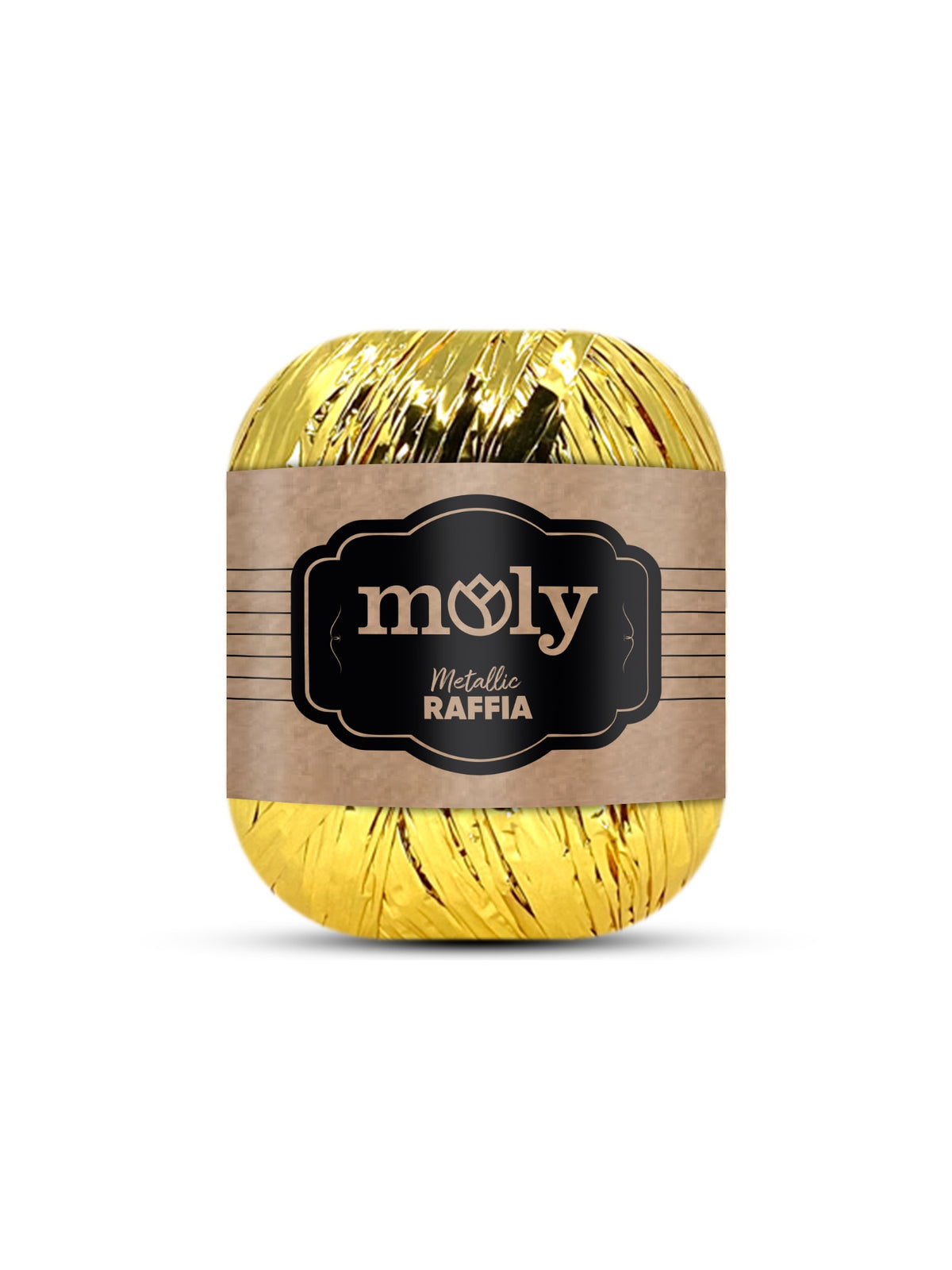 MOLY - RAFFIA METALLIC