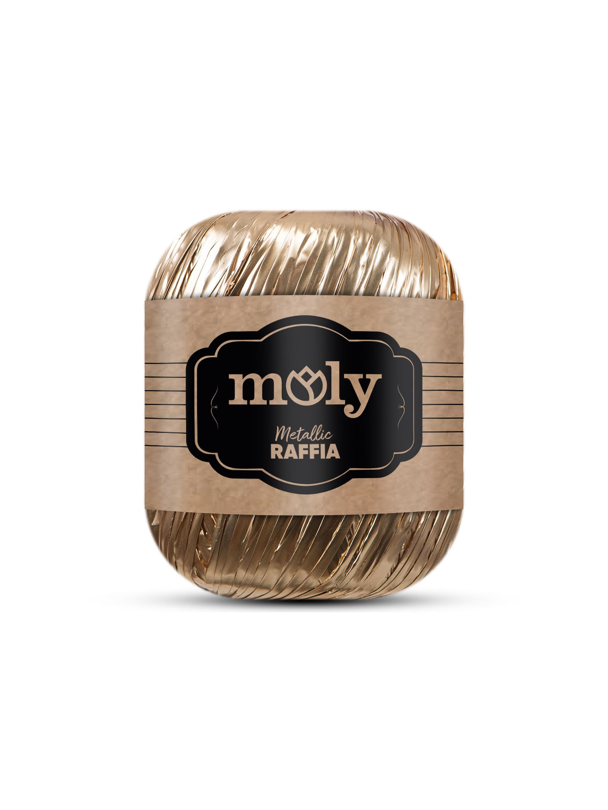 MOLY - RAFFIA METALLIC