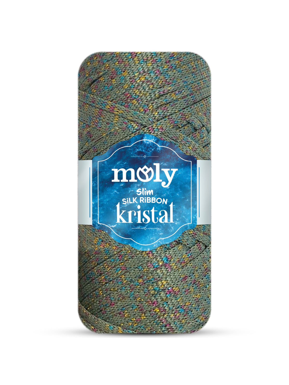 MOLY - SLİM SİLK RİBBON KRİSTAL