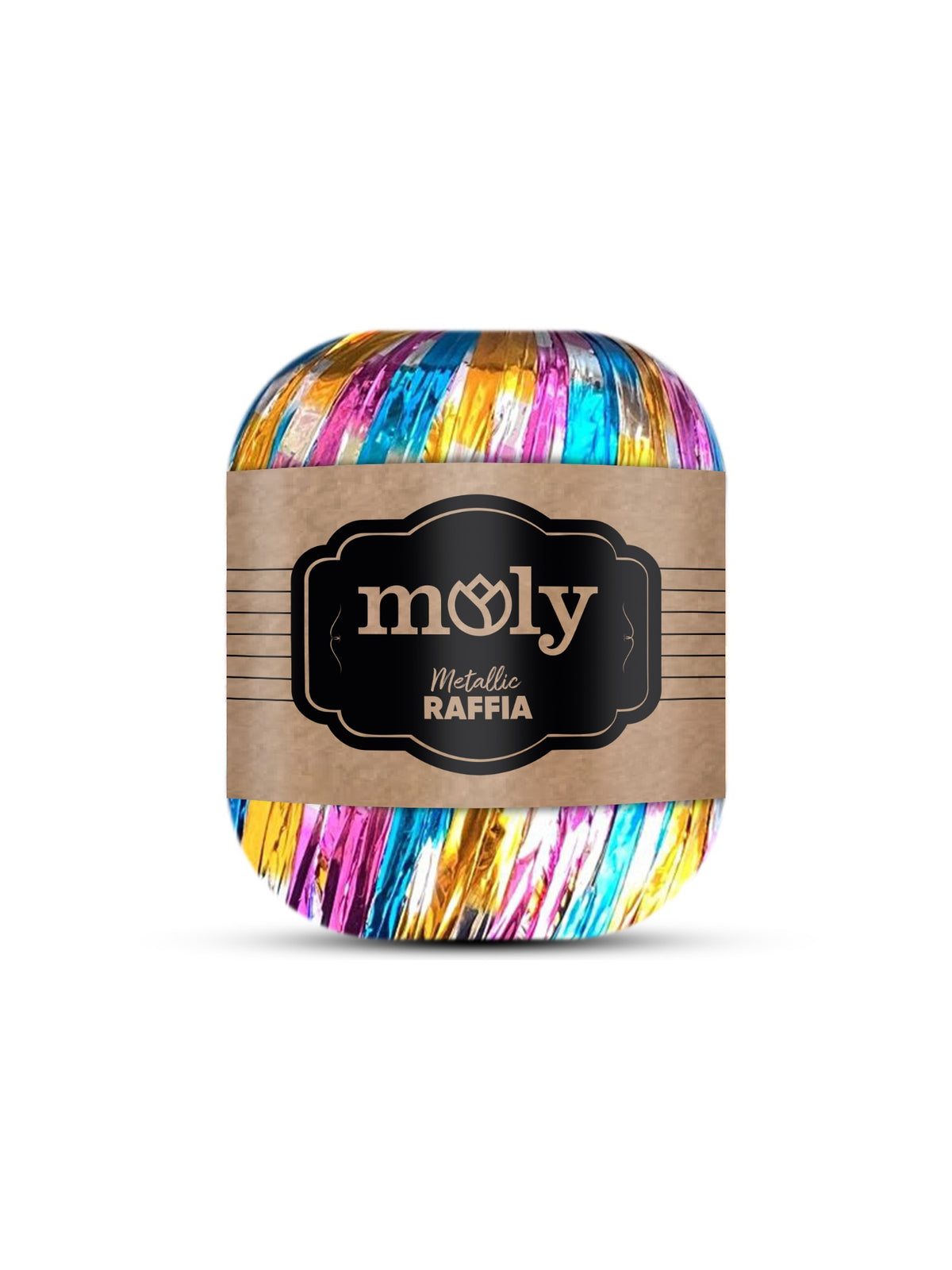 MOLY - RAFFIA METALLIC