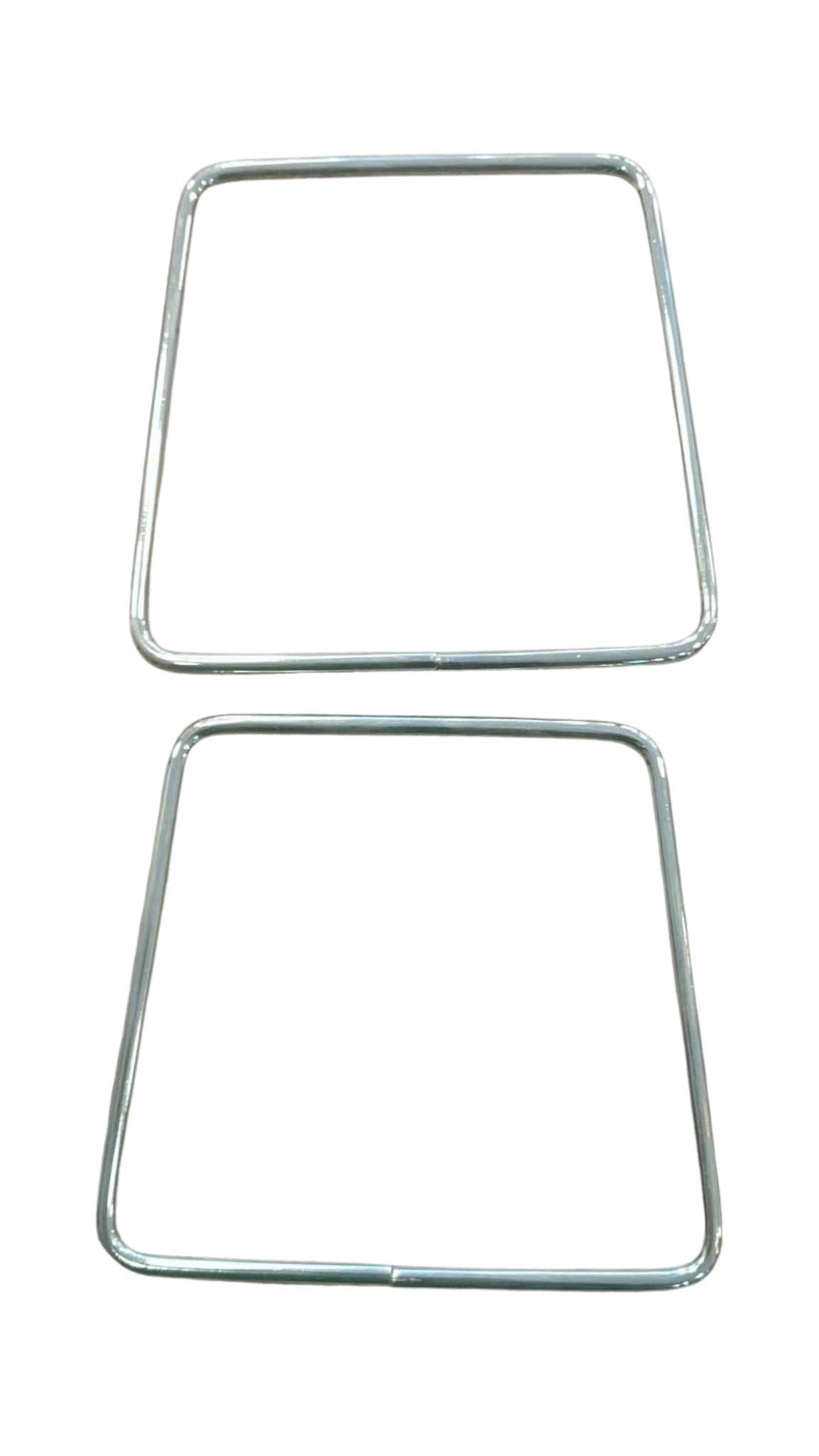 Üçgen Form Metal Çanta Sapı 12x12 cm – 2’li Set