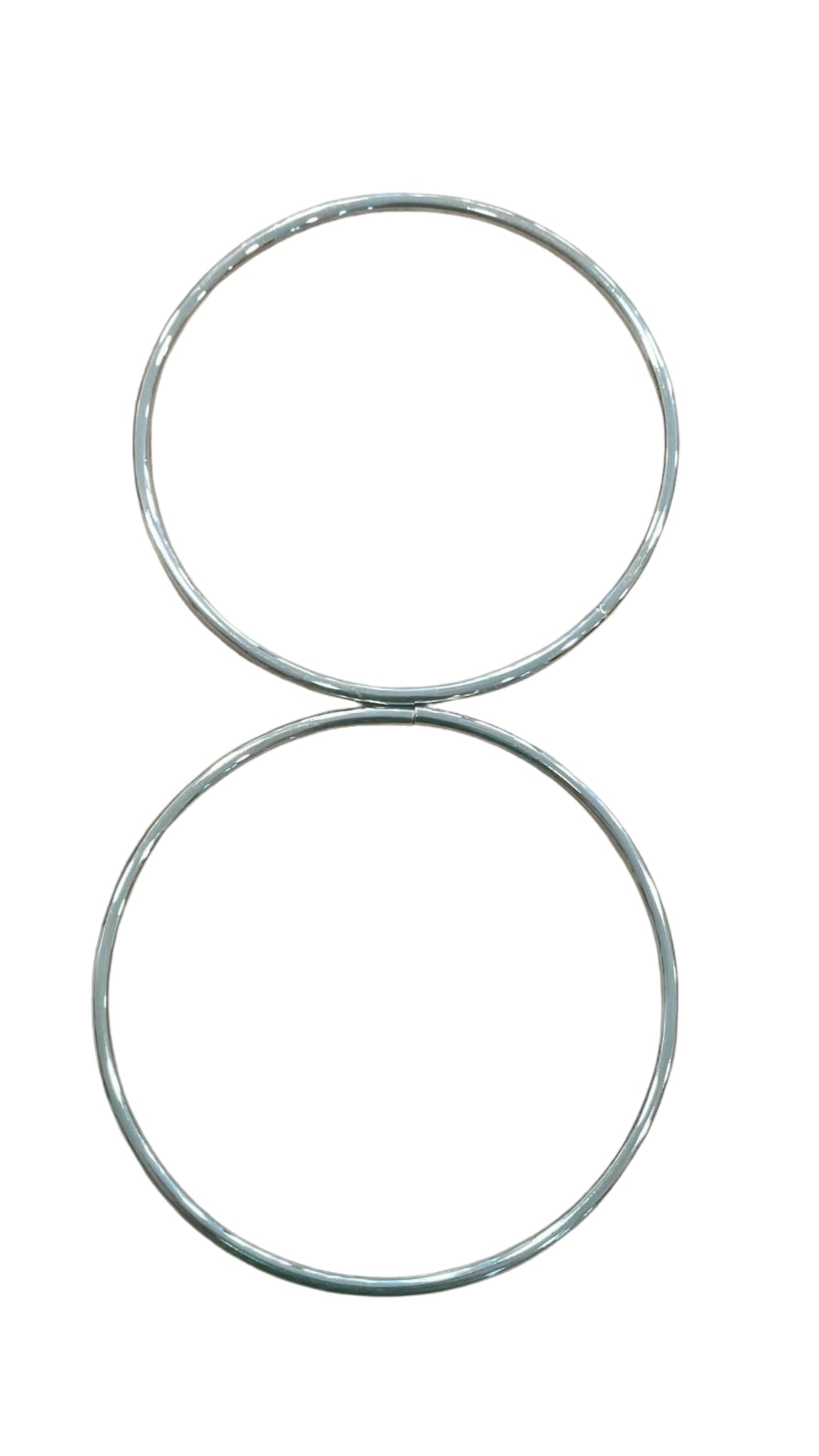 Yuvarlak Metal Çanta Sapı 12 cm – 2’li Set