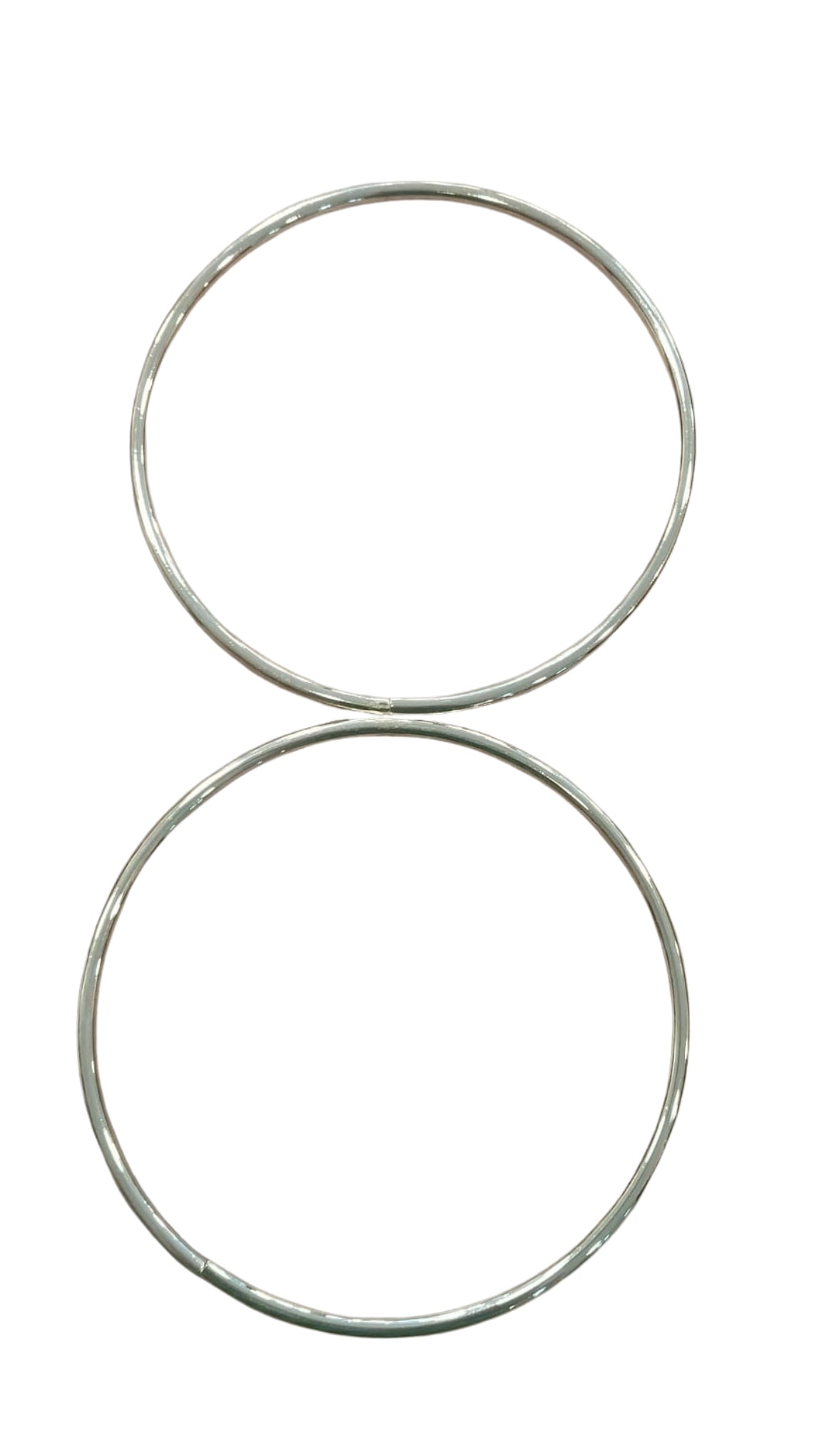 Yuvarlak Metal Çanta Sapı 12 cm – 2’li Set