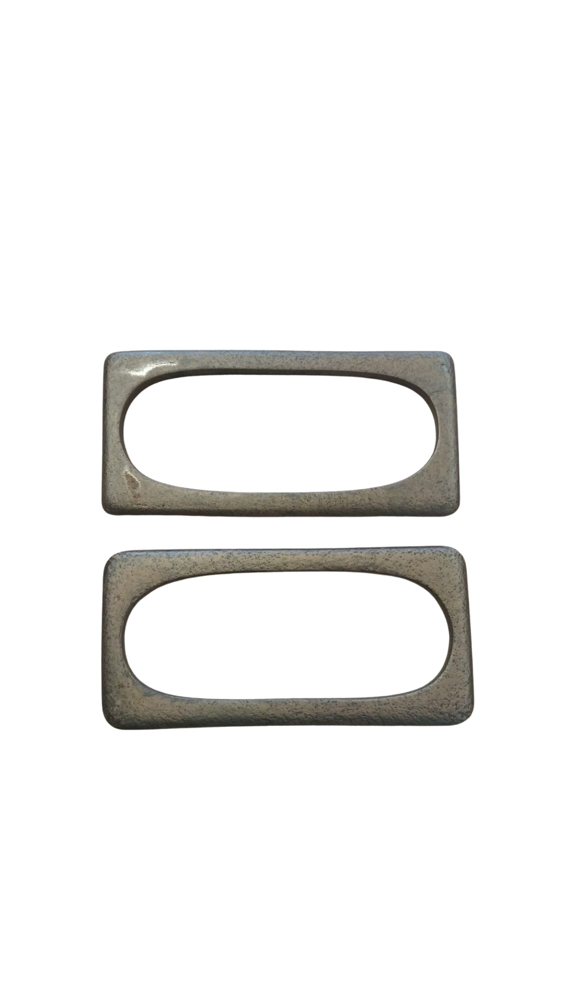 8 × 16 cm Dikdörtgen Akrilik Çanta Sapı – 1 Çift