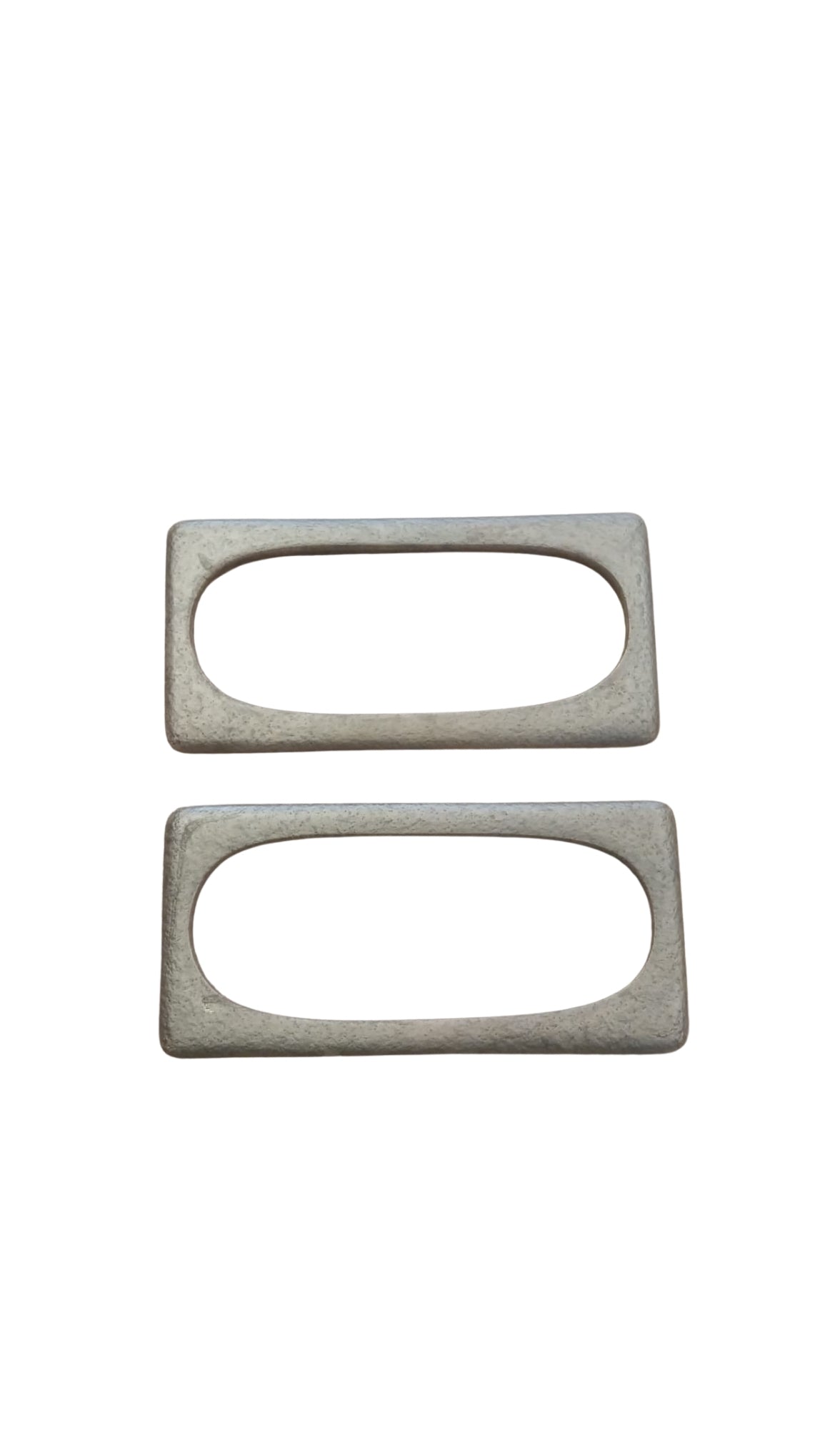 8 × 16 cm Dikdörtgen Akrilik Çanta Sapı – 1 Çift