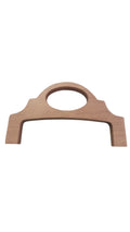 24 cm Oval Saplı Ahşap Çanta Bursu – 3 Renk
