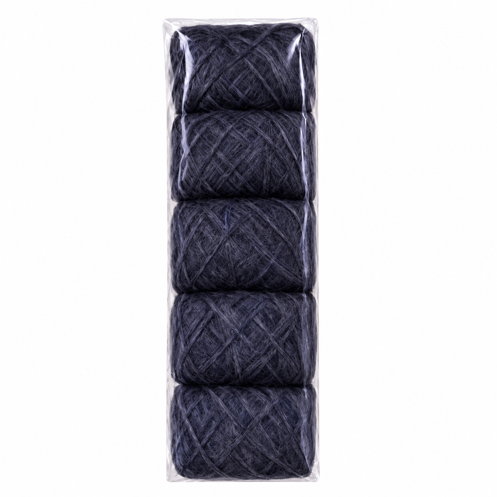 5’li Angora Yumak Fantezi İp Seti – 12 Renk