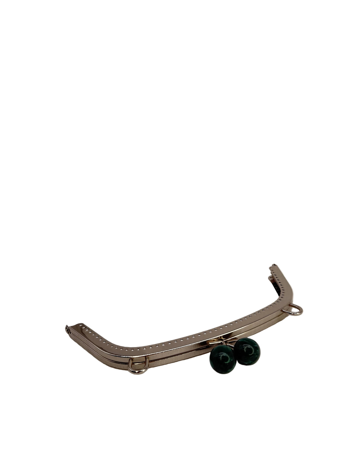 22 cm Taşlı Metal Dikmeli Çanta Klipsi (Burs)