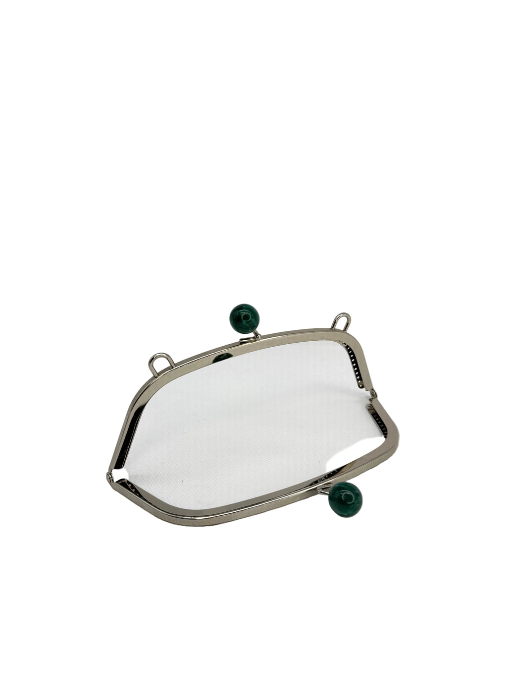 22 cm Taşlı Metal Dikmeli Çanta Klipsi (Burs)