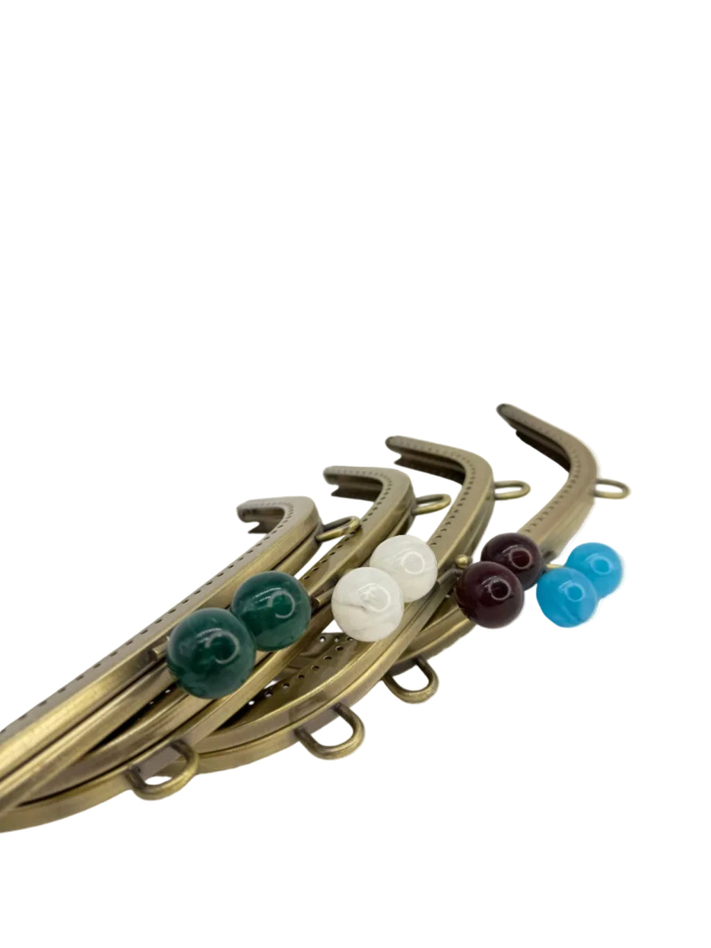 22 cm Taşlı Metal Dikmeli Çanta Klipsi (Burs)