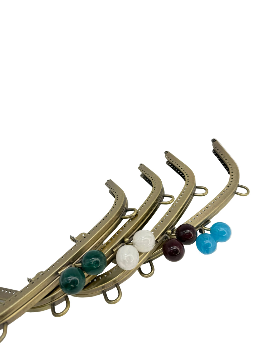 22 cm Taşlı Metal Dikmeli Çanta Klipsi (Burs)