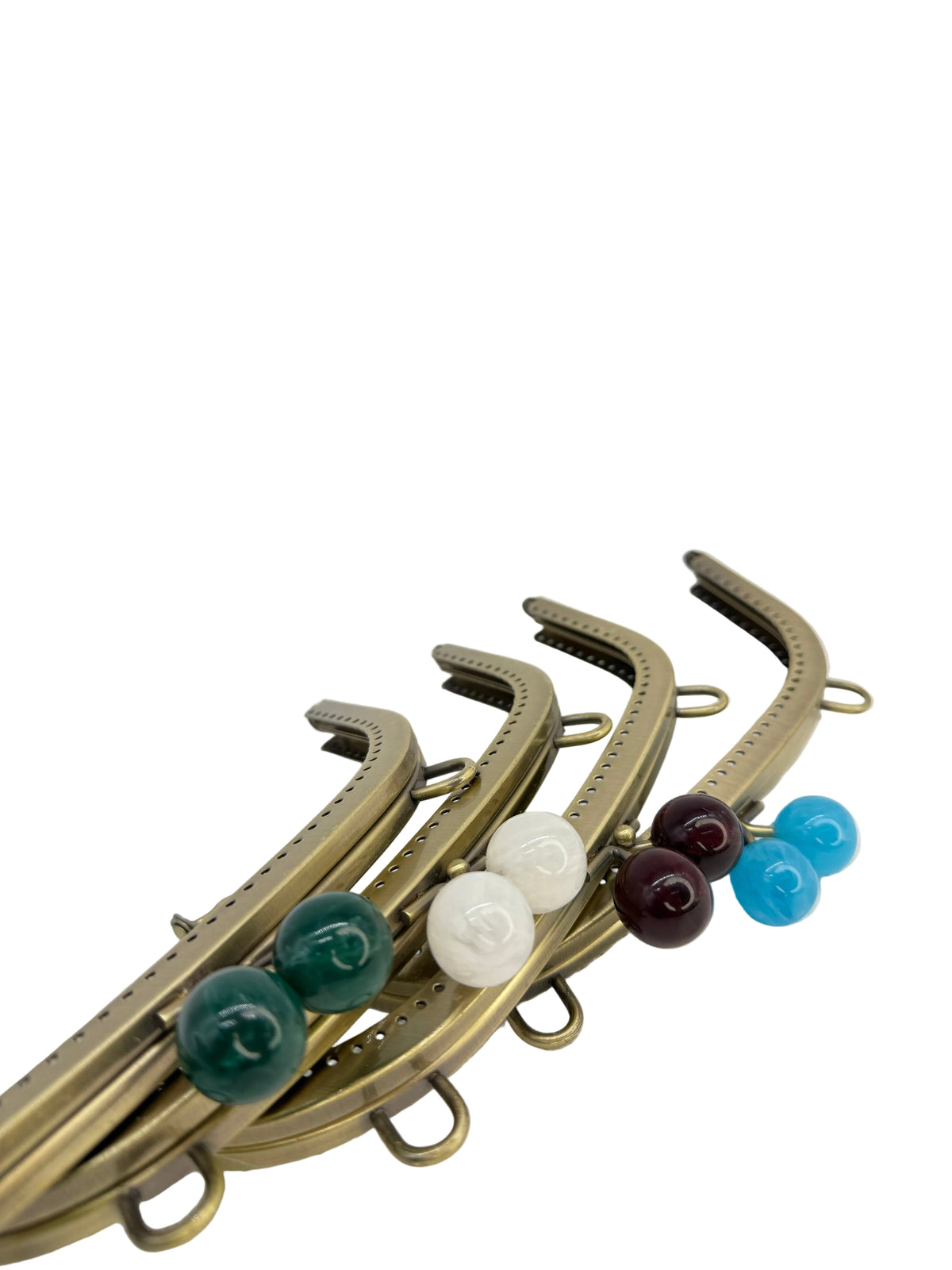 22 cm Taşlı Metal Dikmeli Çanta Klipsi (Burs)