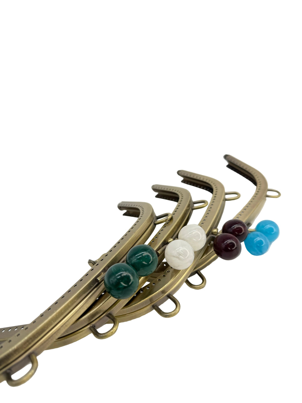 22 cm Taşlı Metal Dikmeli Çanta Klipsi (Burs)