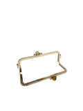 25 cm Sarı Taşlı Gold Metal Vidalı Burs