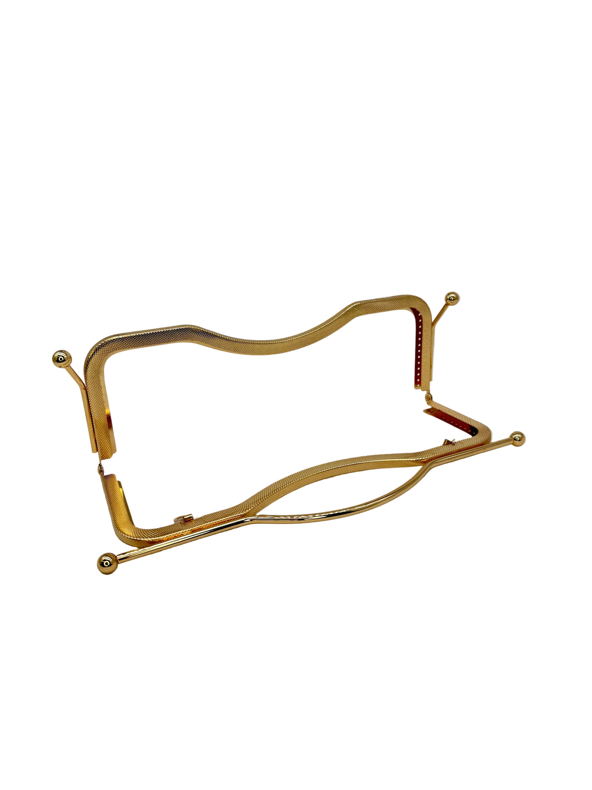 25 cm Metal Saplı Dikmeli Çanta Klipsi