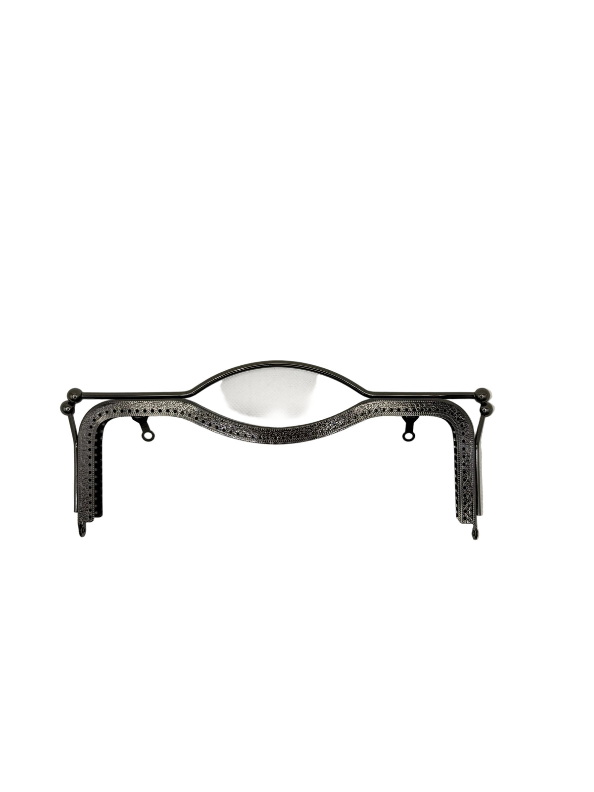 25 cm Metal Saplı Dikmeli Çanta Klipsi