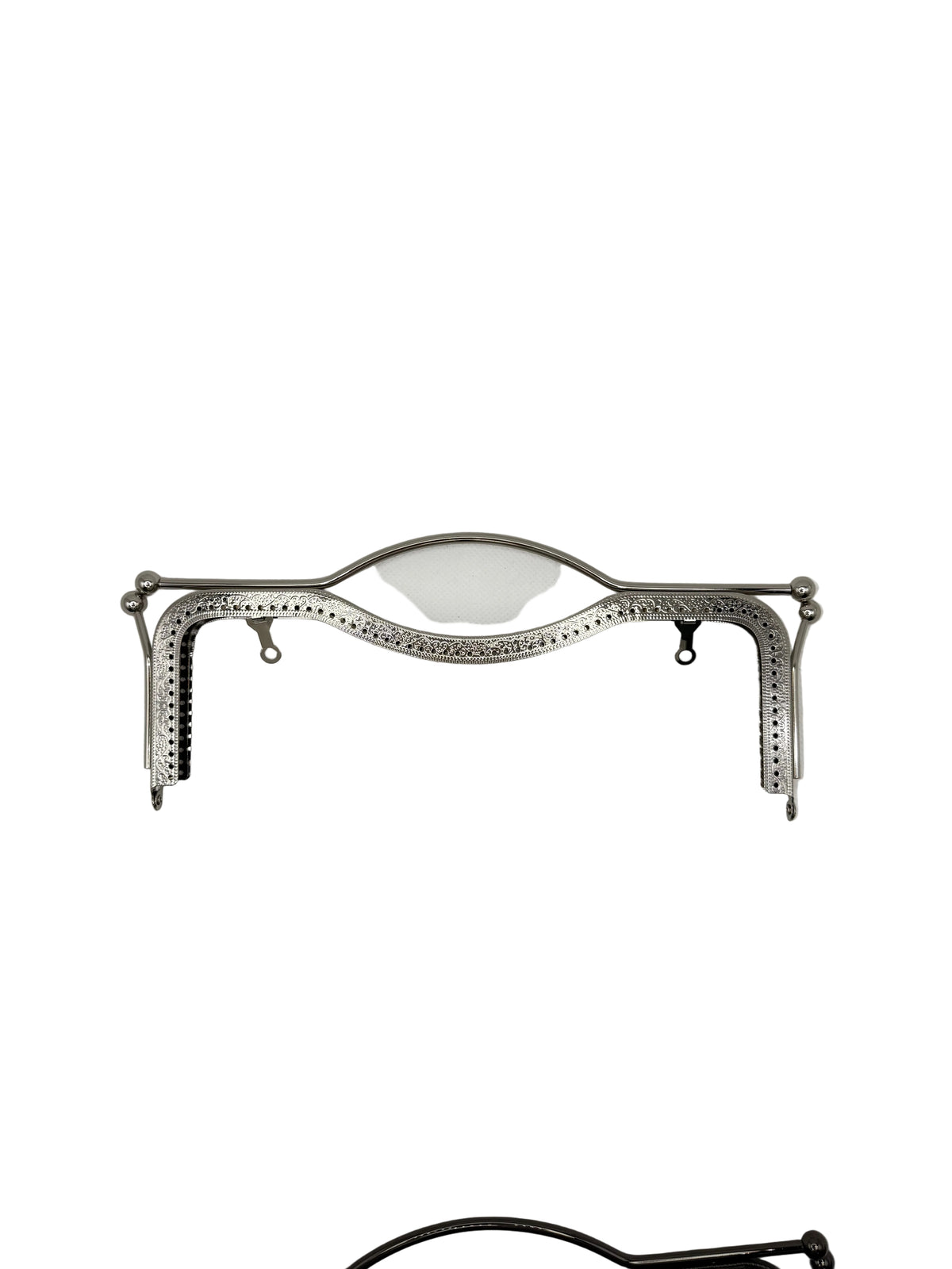 25 cm Metal Saplı Dikmeli Çanta Klipsi