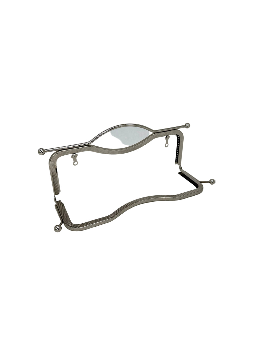25 cm Metal Saplı Dikmeli Çanta Klipsi