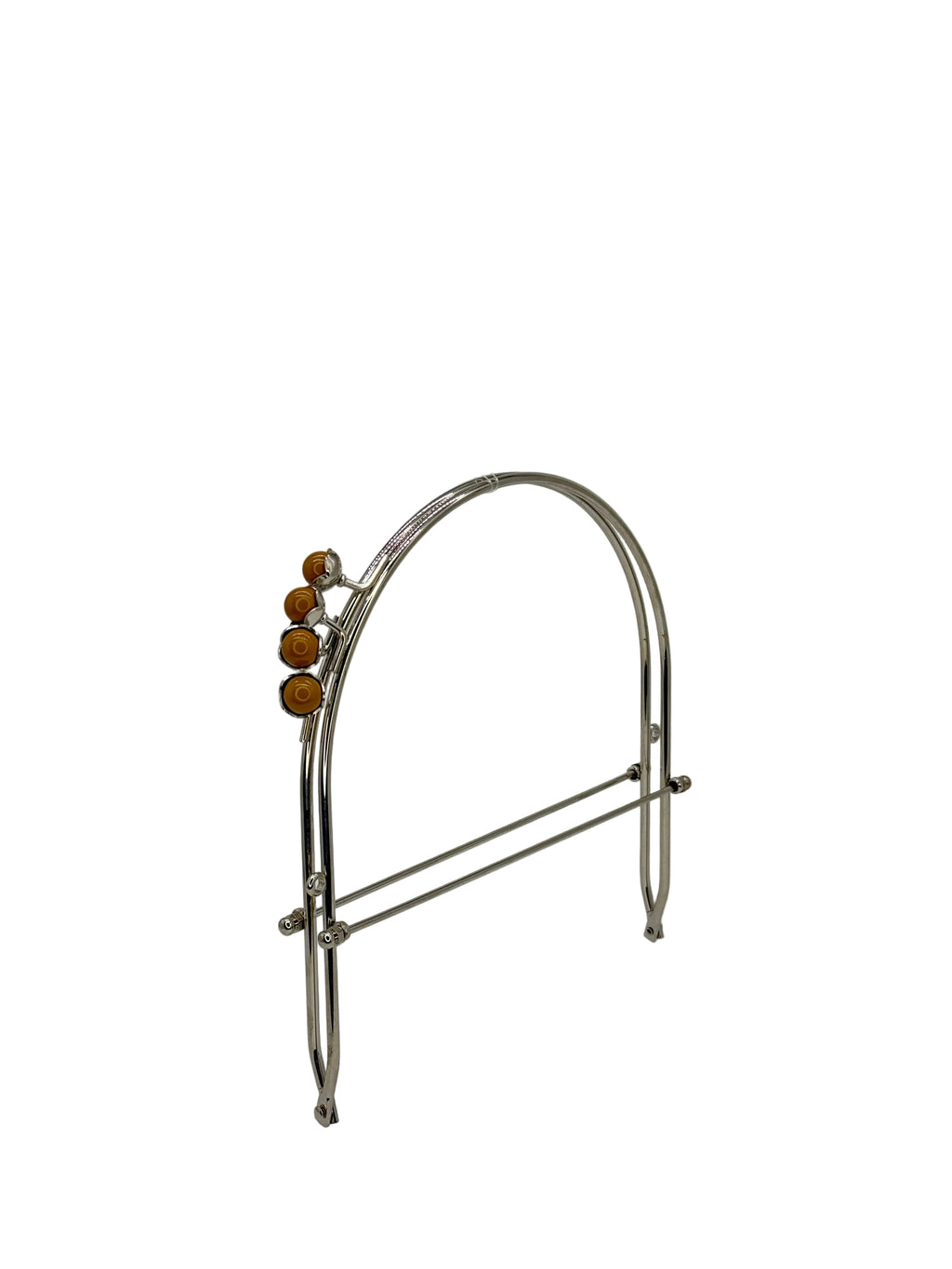 19 cm Metal Öpücük Çanta Klipsi