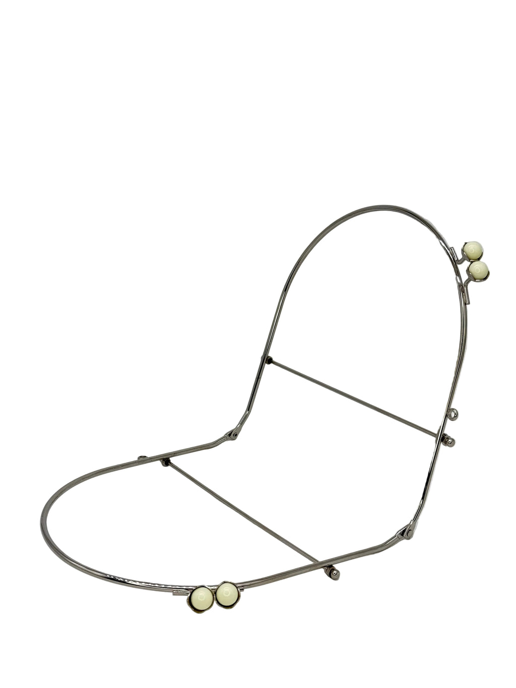 16 cm Metal Öpücük Çanta Klipsi