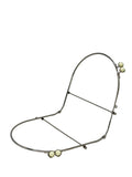 19 cm Metal Öpücük Çanta Klipsi