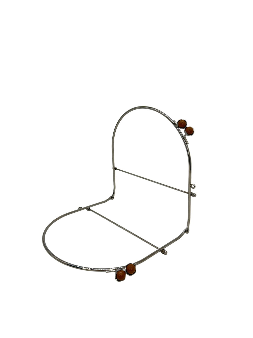 16 cm Metal Öpücük Çanta Klipsi
