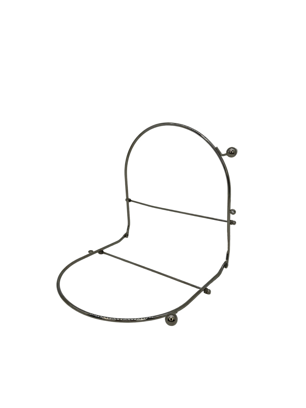 19 cm Metal Öpücük Çanta Klipsi