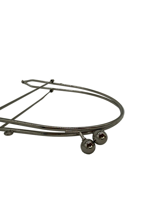 19 cm Metal Öpücük Çanta Klipsi