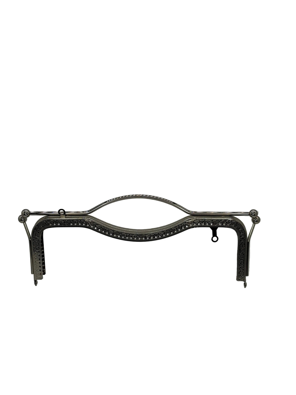 25 cm Metal Saplı Dikmeli Çanta Klipsi