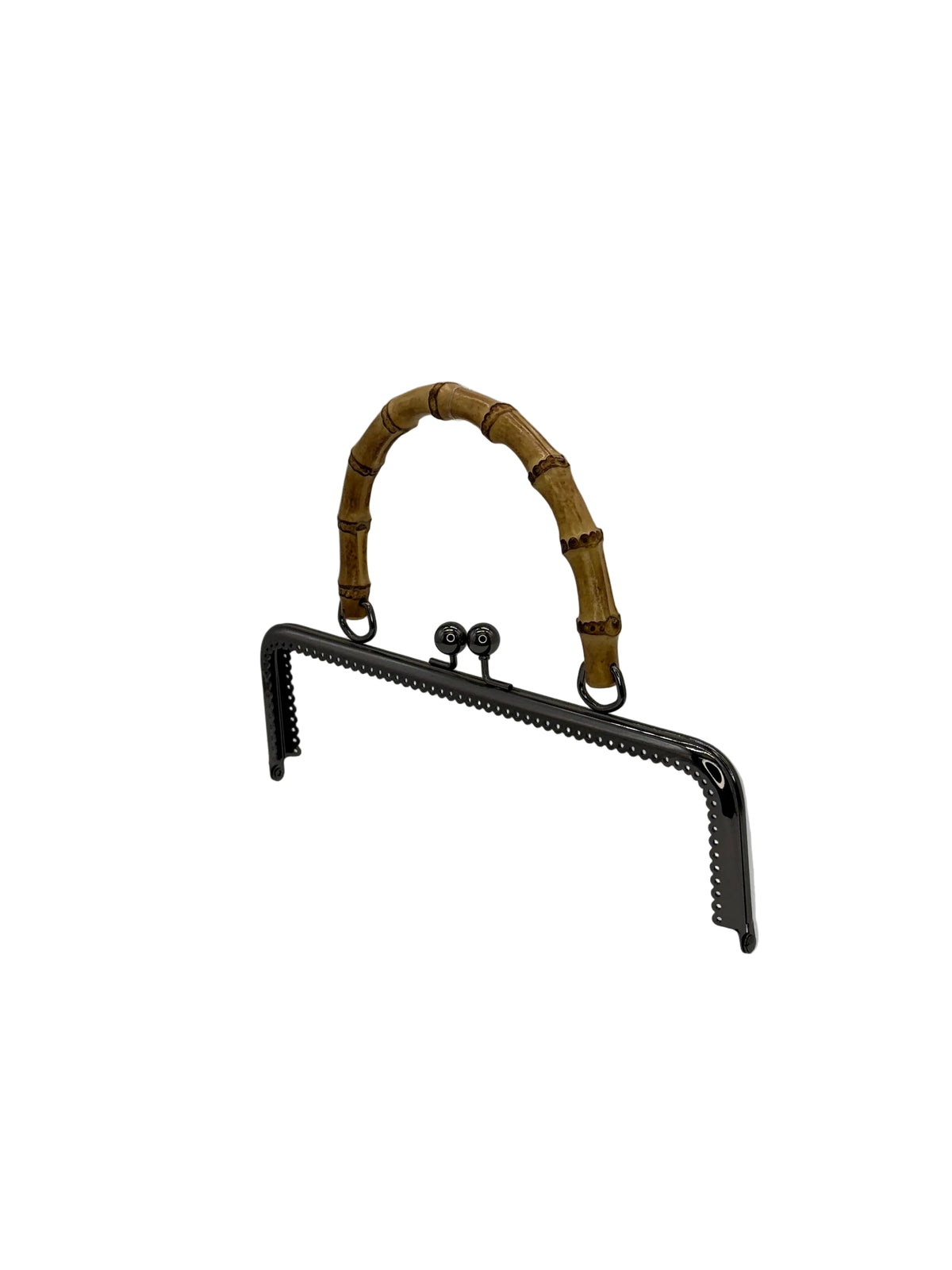 25 cm Bambu Saplı Dikmeli Çanta Klipsi