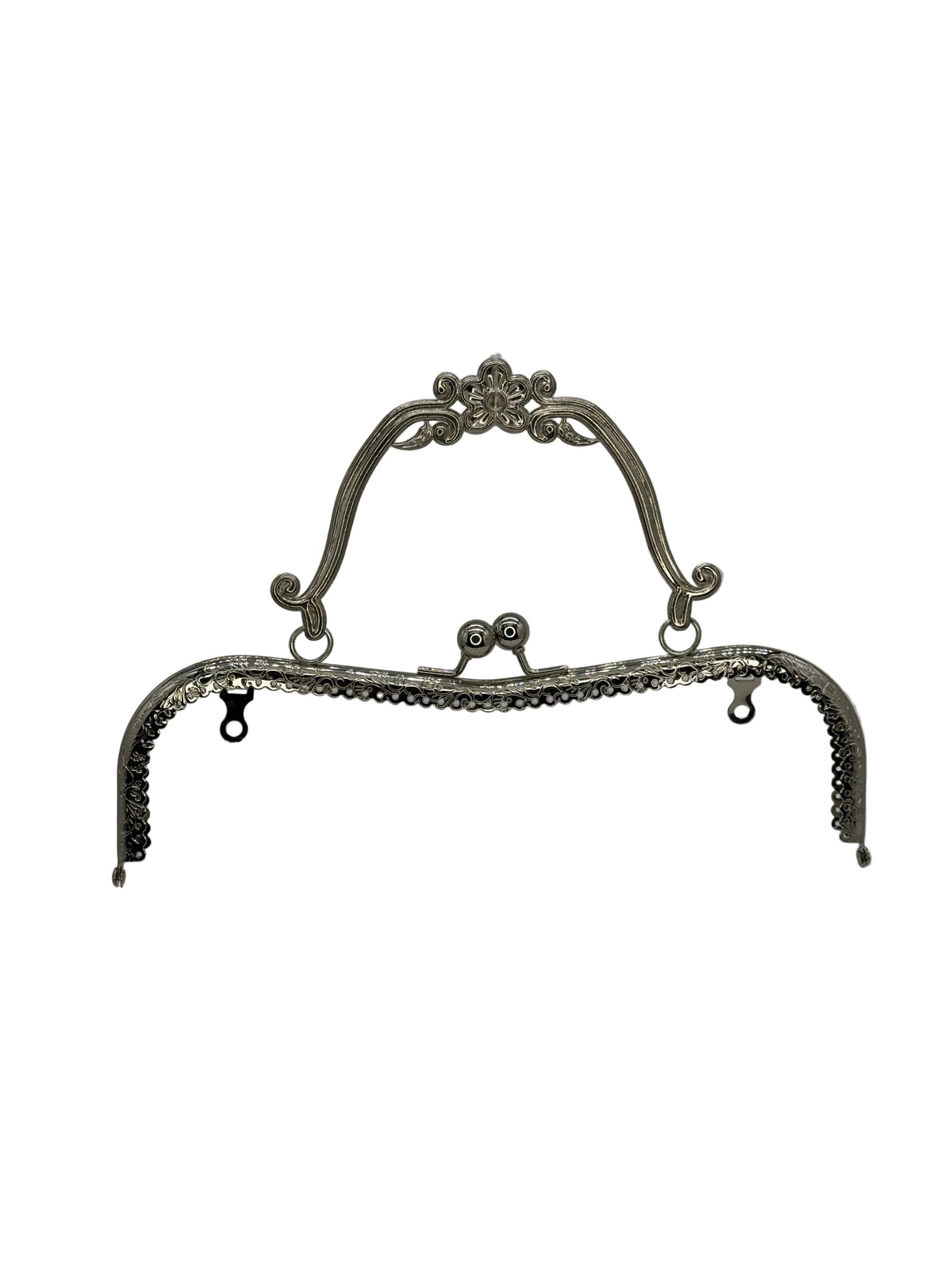 20 cm Metal Saplı Dikmeli Çanta Klipsi