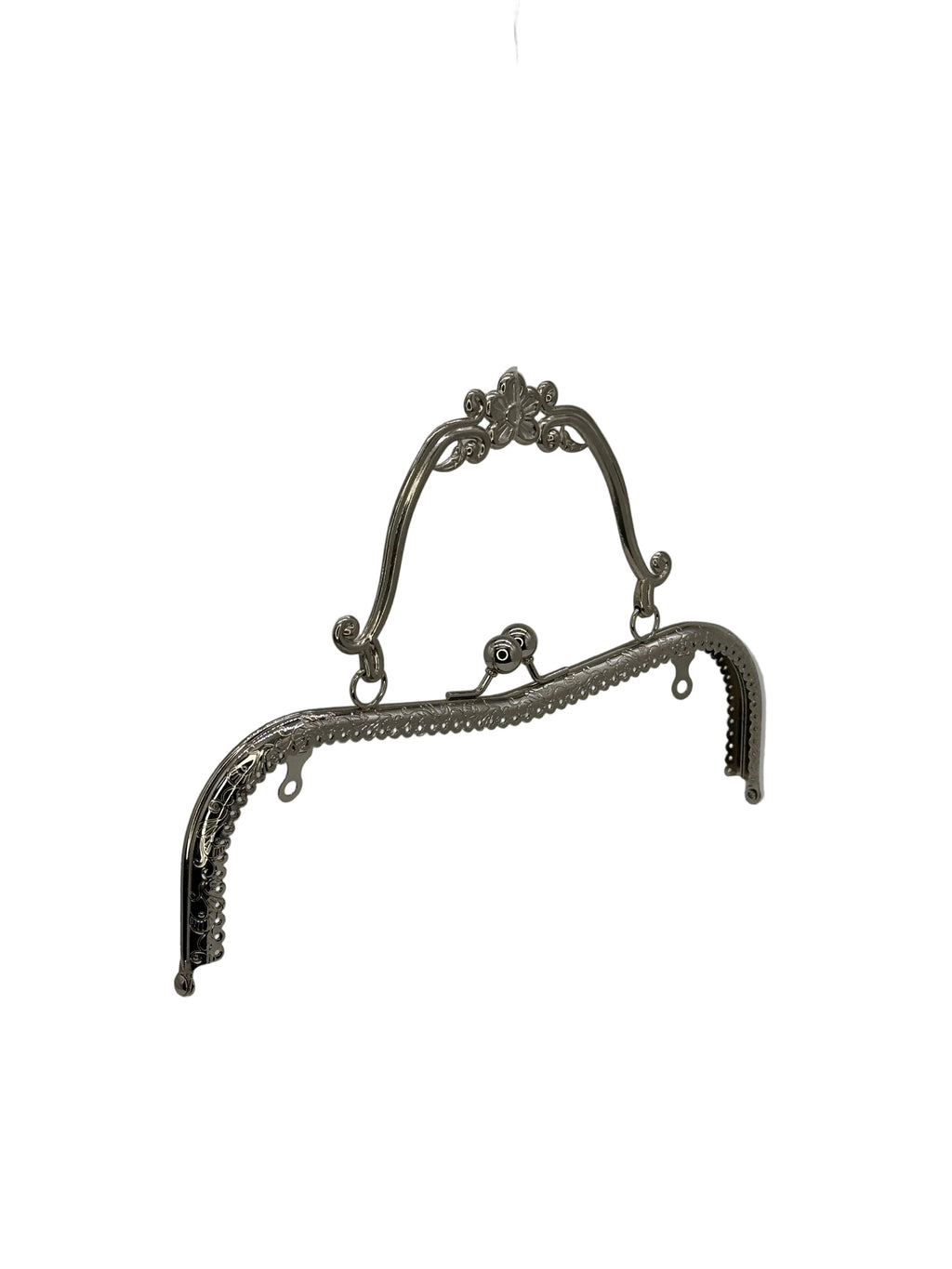 20 cm Metal Saplı Dikmeli Çanta Klipsi