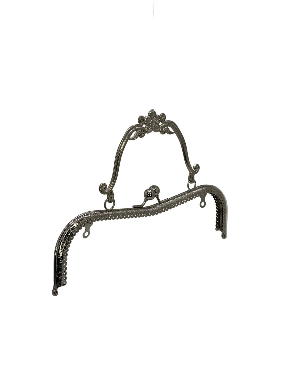 20 cm Metal Saplı Dikmeli Çanta Klipsi