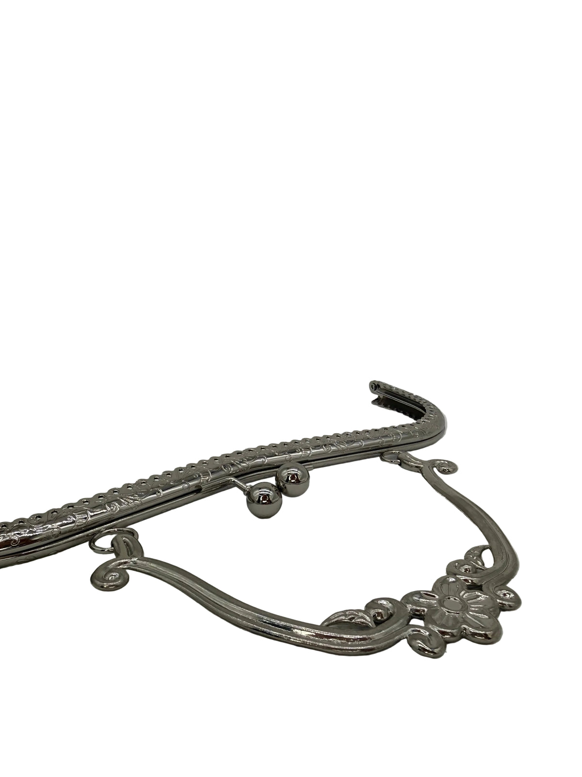 20 cm Metal Saplı Dikmeli Çanta Klipsi