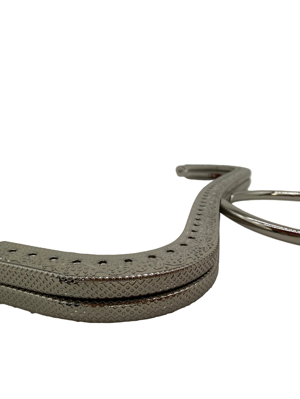 22 cm Metal Bilezik Saplı Dikmeli Çanta Klipsi