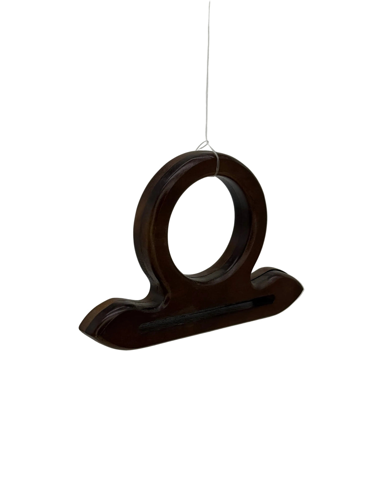 12 x 17 cm Kanallı Oval Ahşap Çanta Sapı