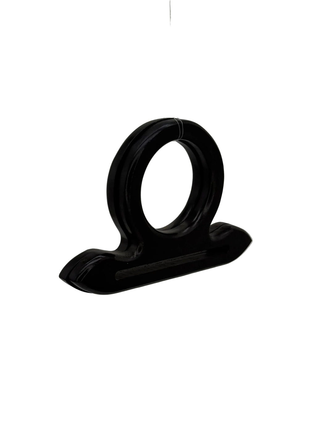 12 x 17 cm Kanallı Oval Ahşap Çanta Sapı