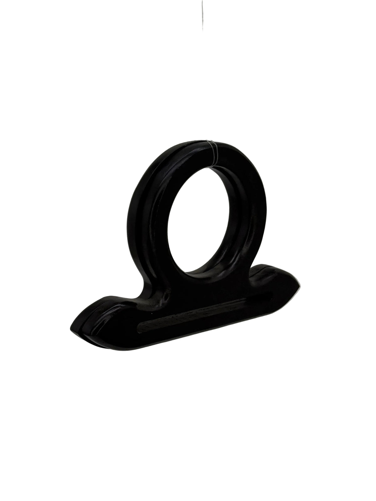 12 x 17 cm Kanallı Oval Ahşap Çanta Sapı