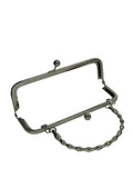20 cm Yuvarlak Metal Saplı Dikmeli Çanta Klipsi