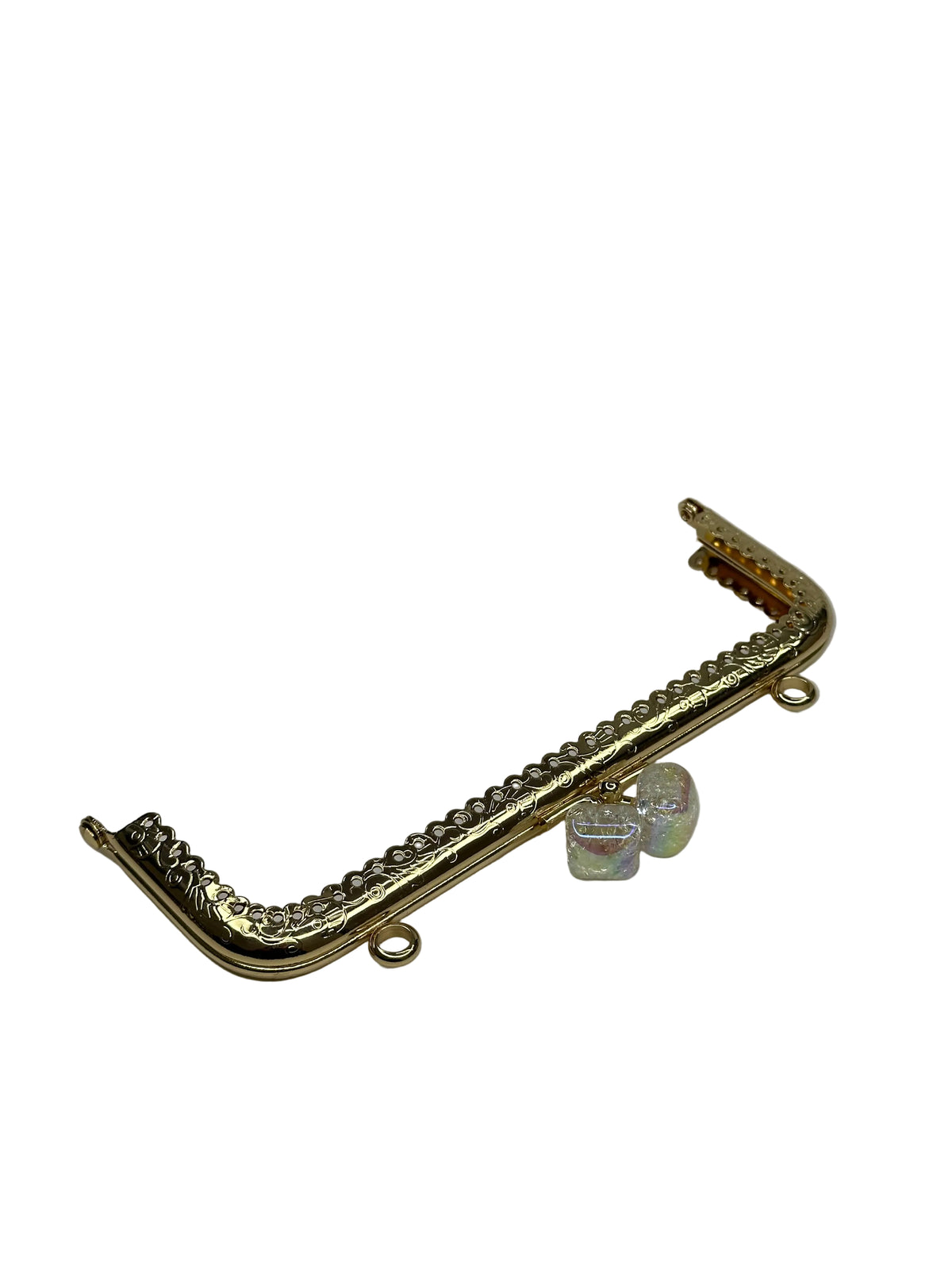 17 cm Taşlı Metal Şeker Klipsi