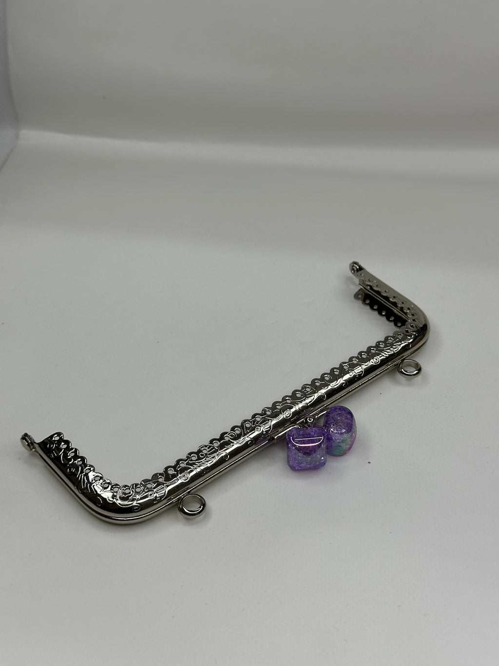 17 cm Taşlı Metal Şeker Klipsi