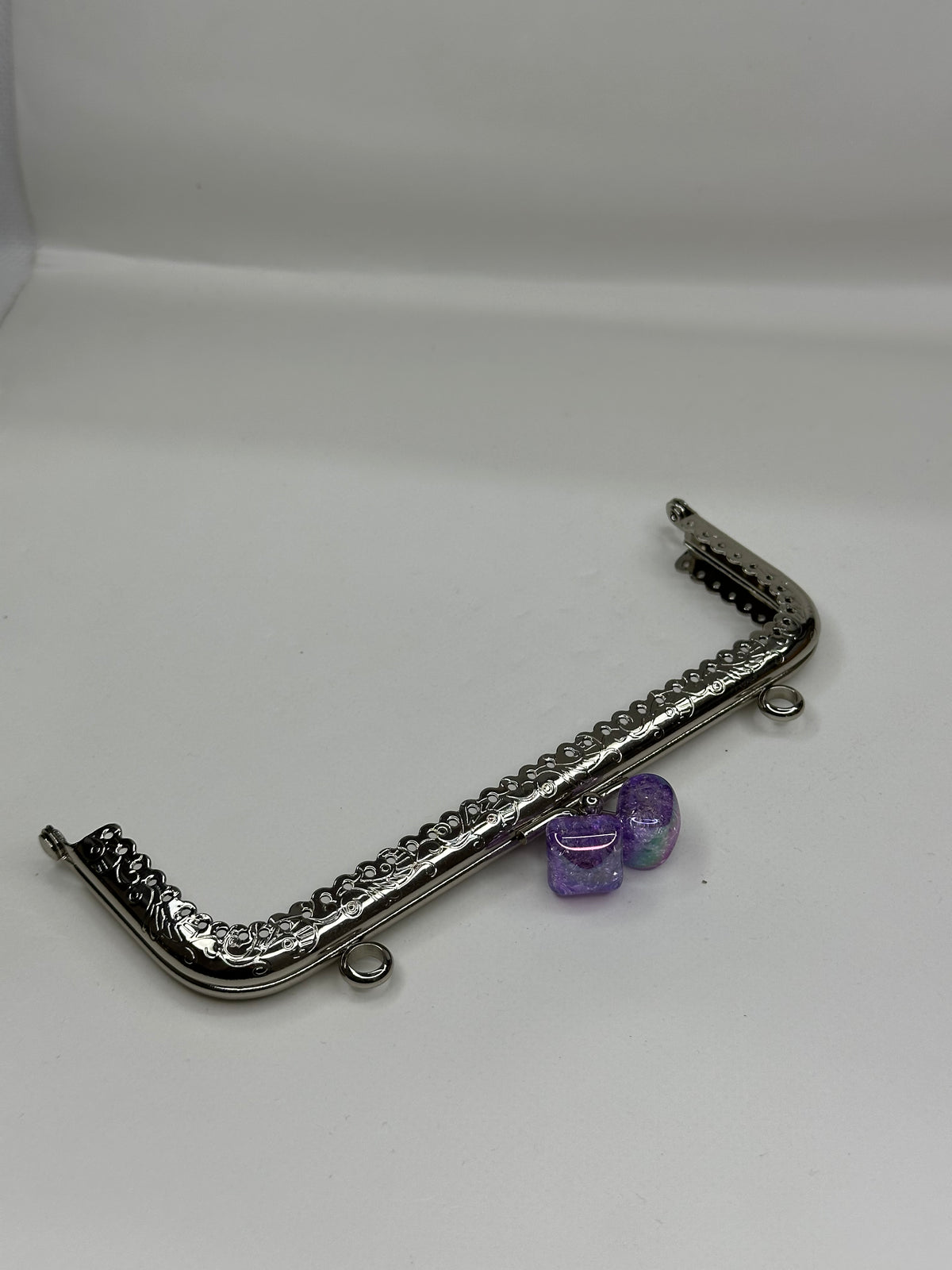 17 cm Taşlı Metal Şeker Klipsi