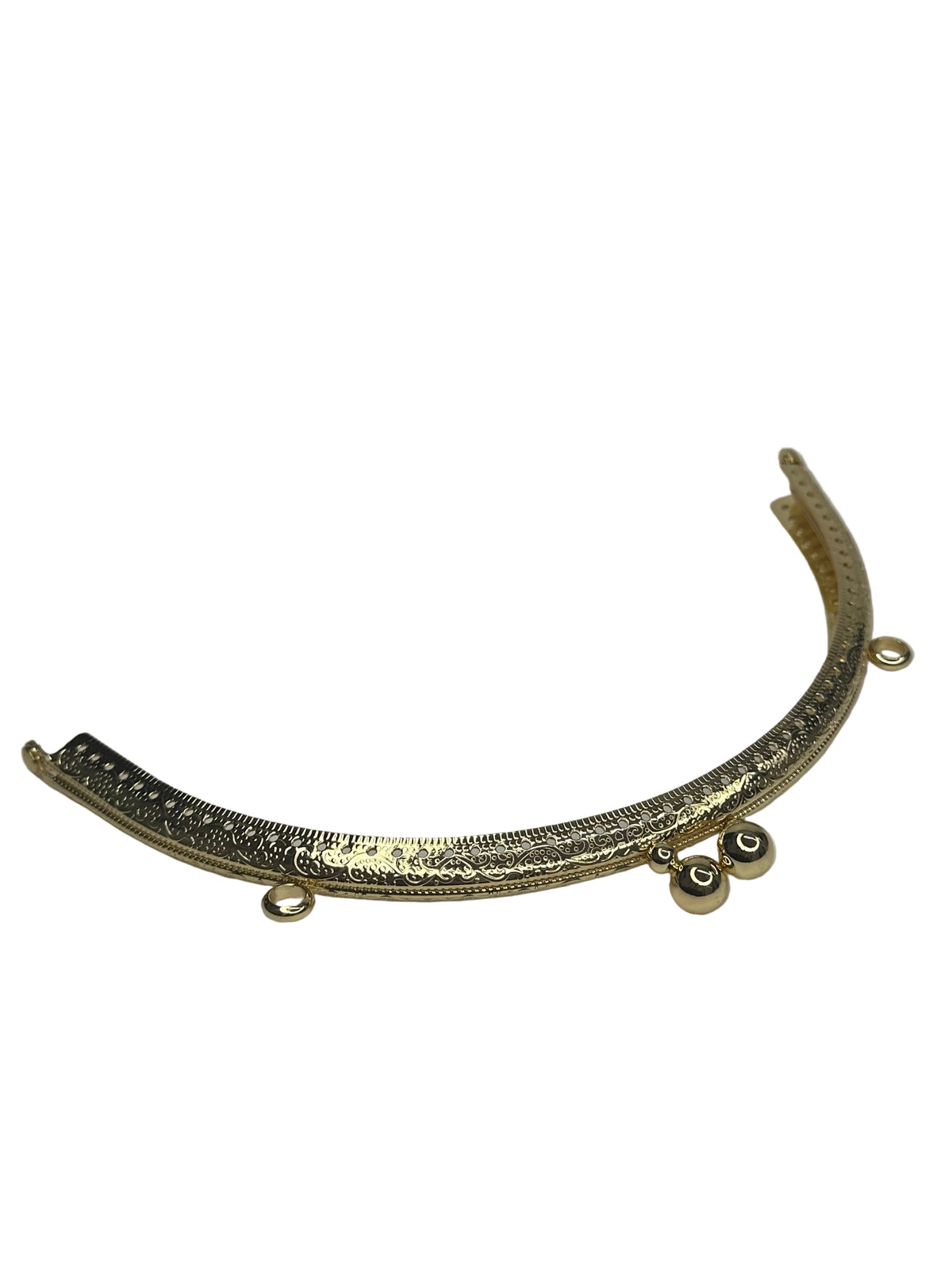 6-25 cm Üç Topuzlu Oval Dikmeli Metal Çanta Klipsi
